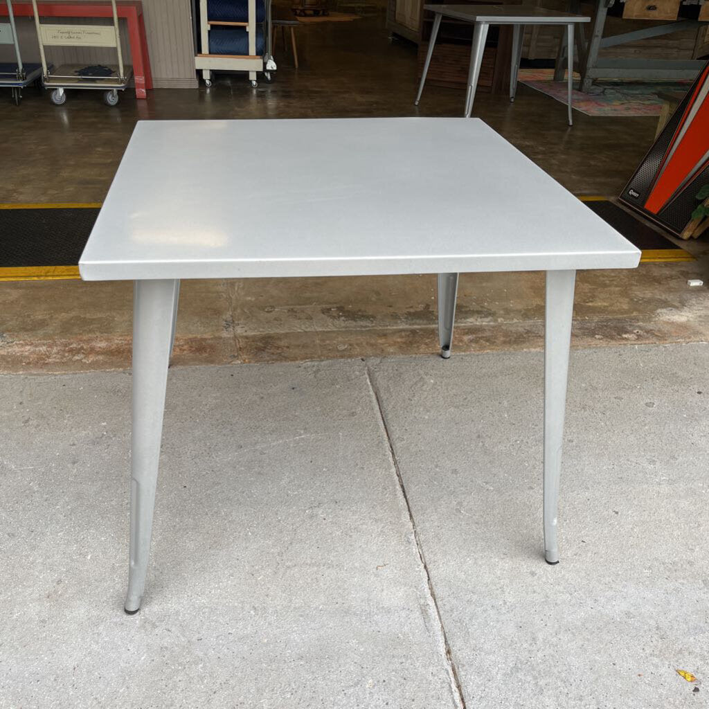 Square Metal Dining Table 36x36
