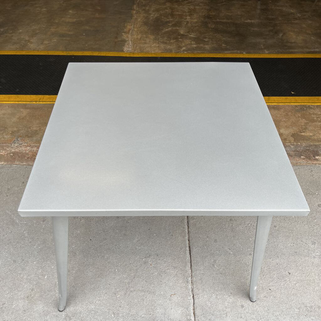 Square Metal Dining Table 36x36