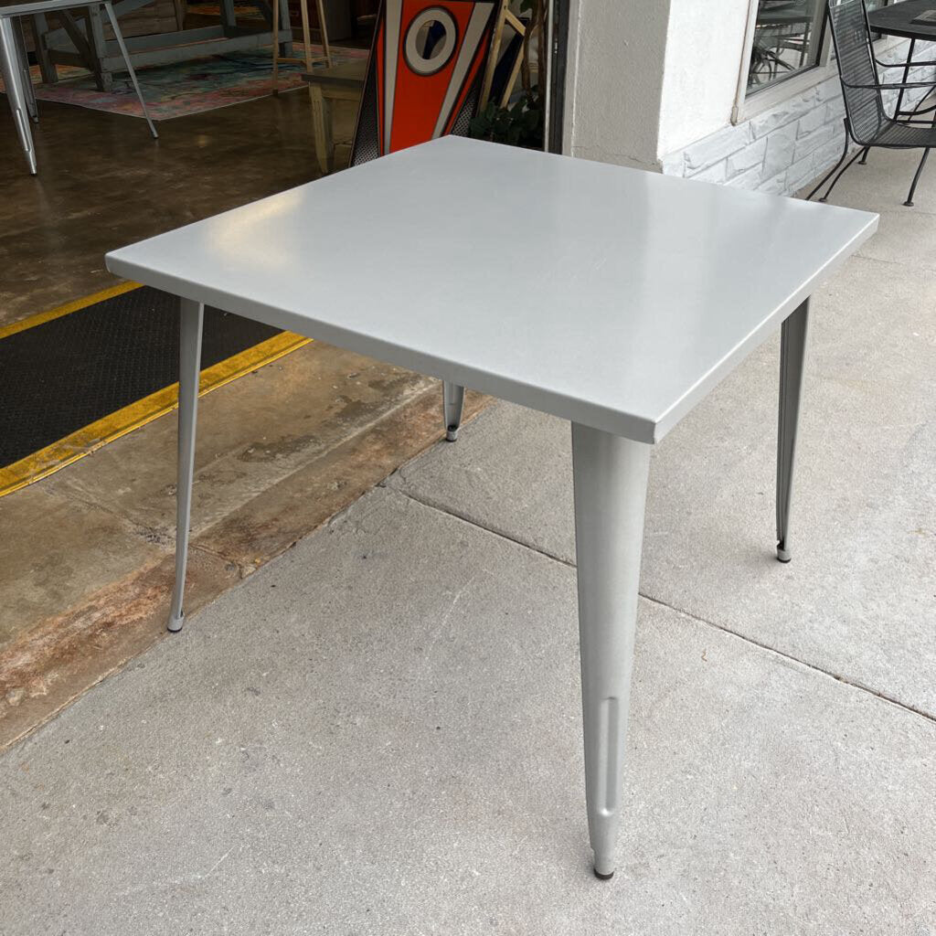 Square Metal Dining Table 36x36