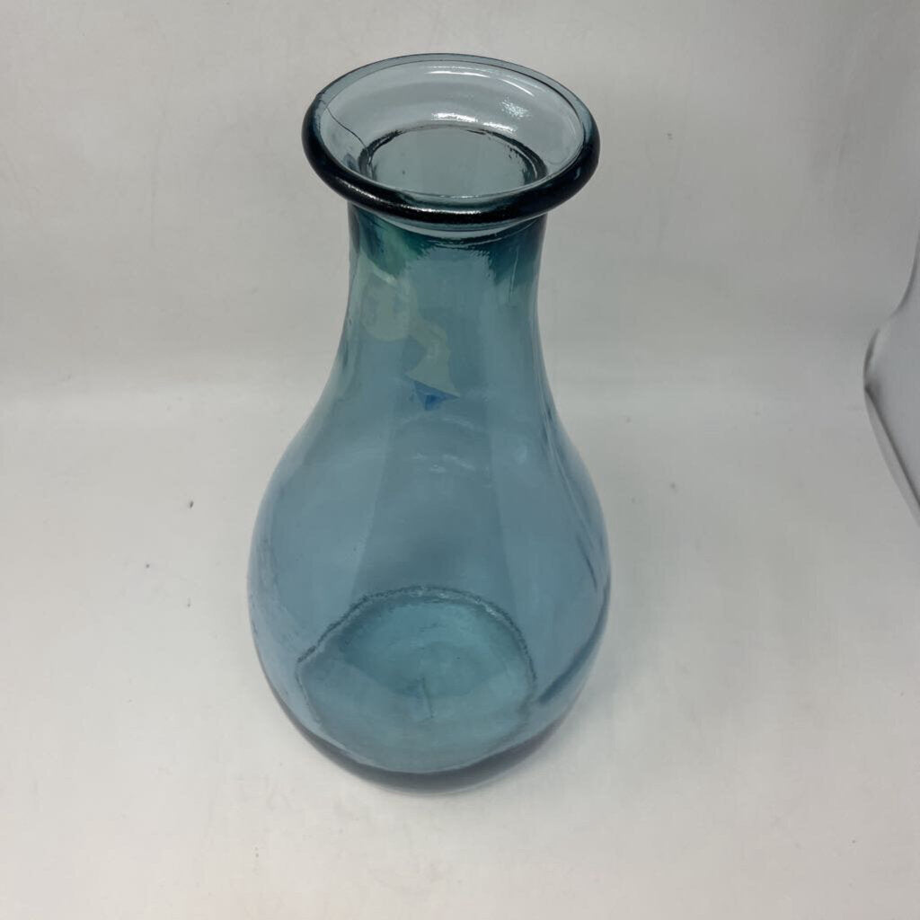 Large Recycled Glass Vase 16"