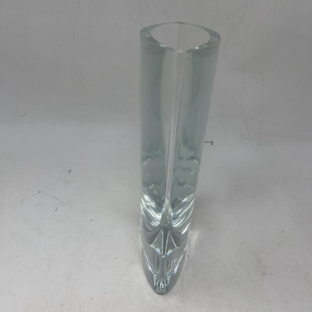 Crystal Vase 8.5"H