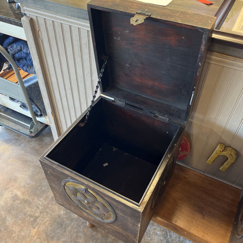 Wooden Storage Box 14 X 14 X14