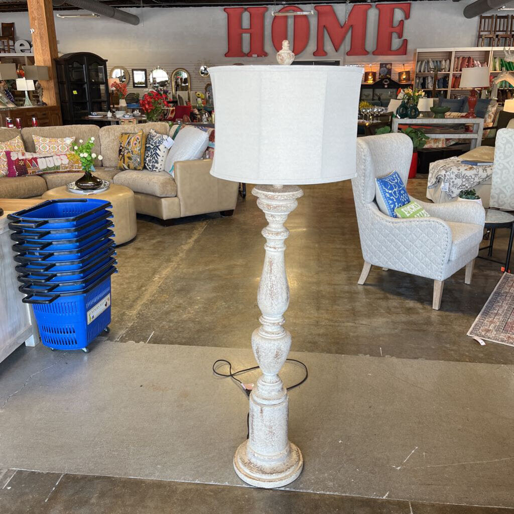 Wood Floor Lamp 60'
