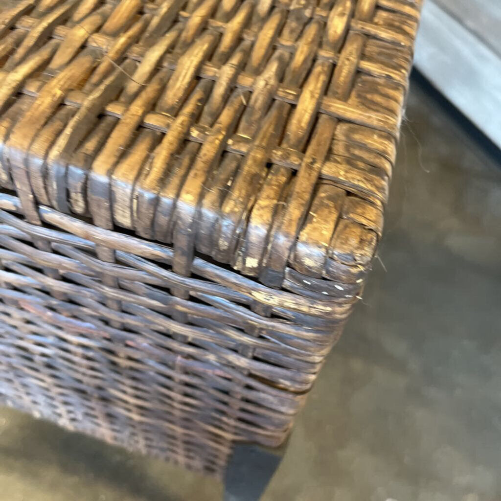 Rattan 4 Drawer Side Table 18.25 X 18.25 X 22
