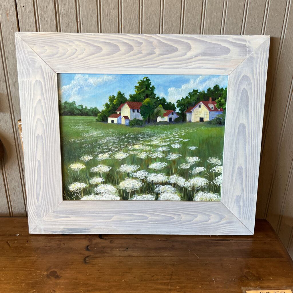 Signed "Burfriend Farm" Painting