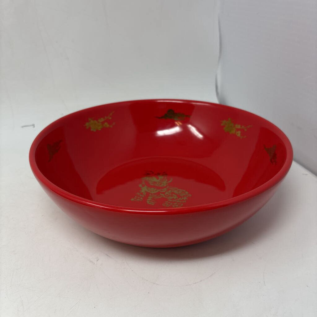 Asian Theme Serving Bowl