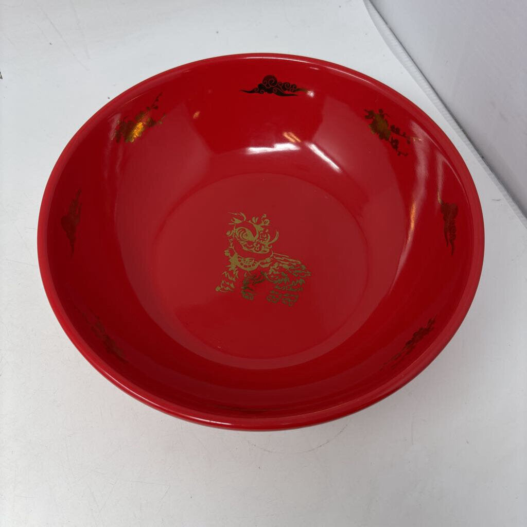 Asian Theme Serving Bowl