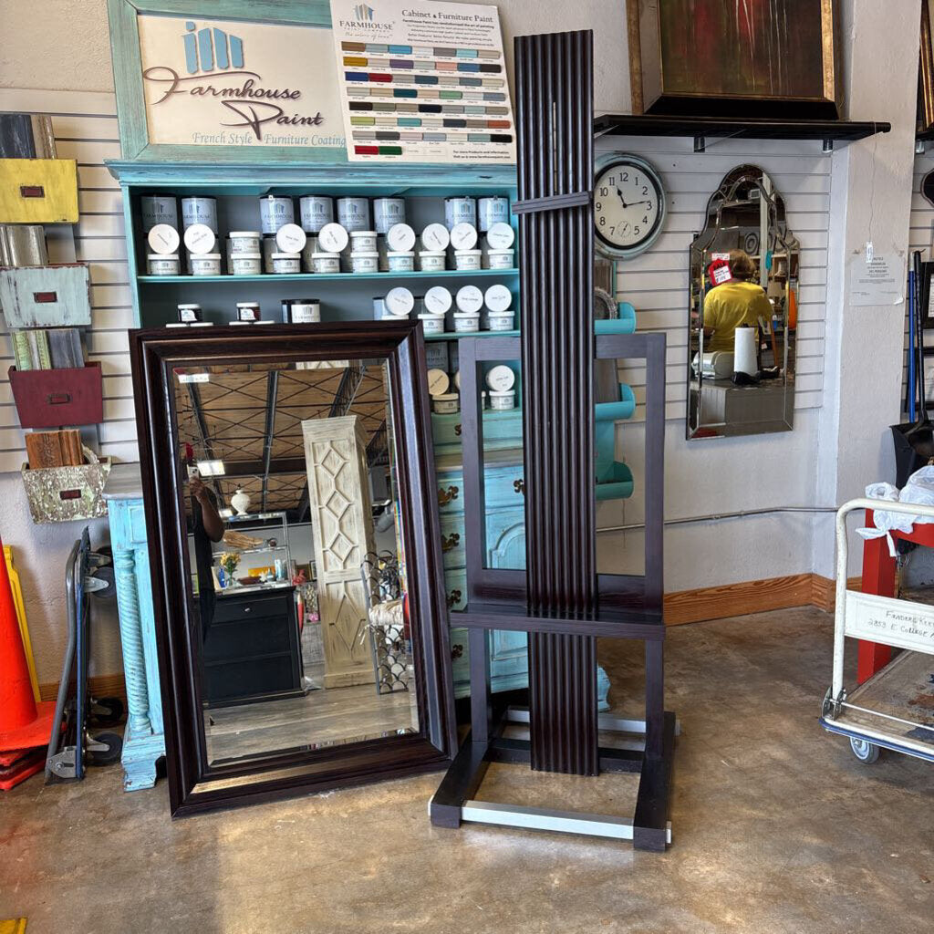 Mirror On Easel Stand 84"H