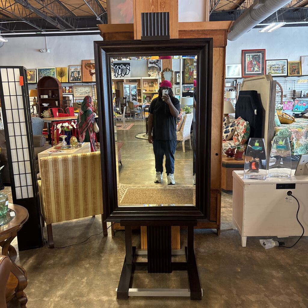 Mirror On Easel Stand 84"H