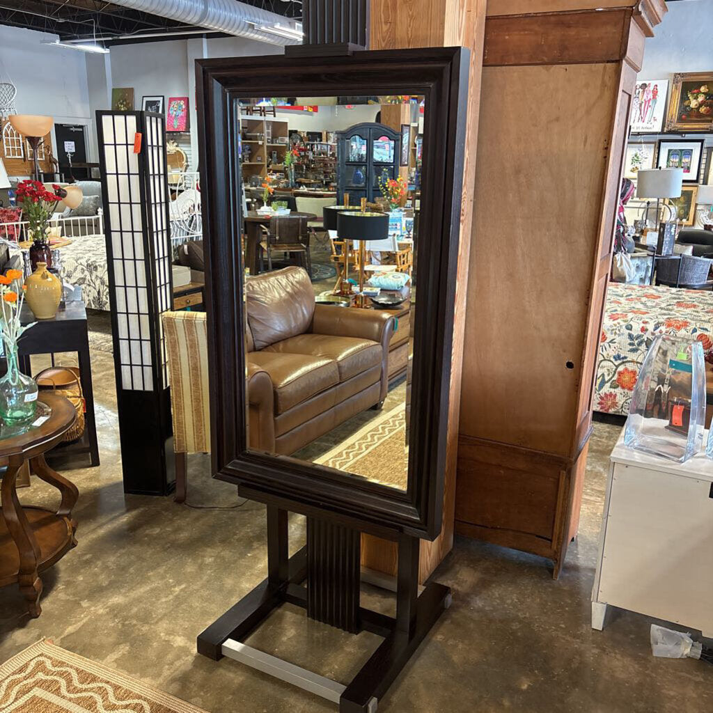 Mirror On Easel Stand 84"H