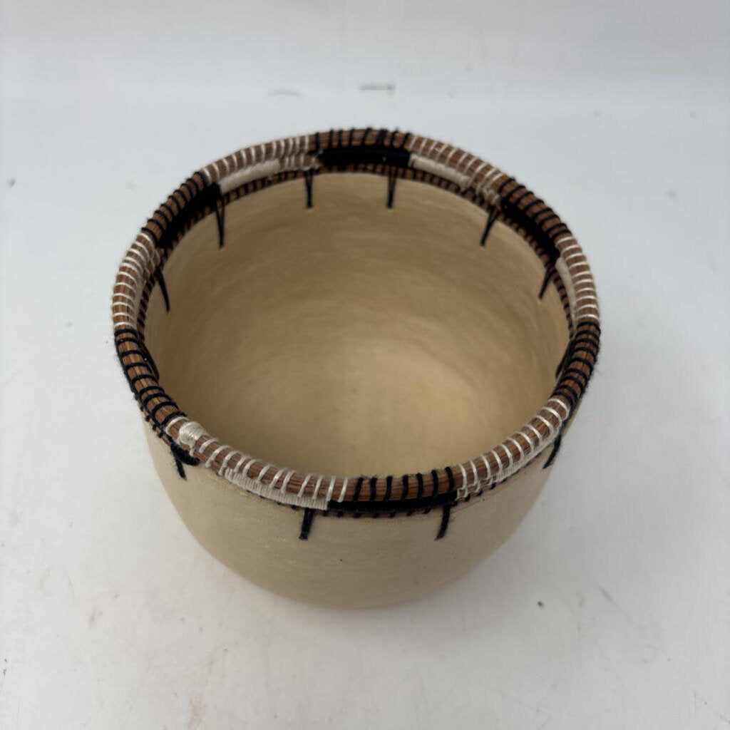 Clay Pine Needle Bowl