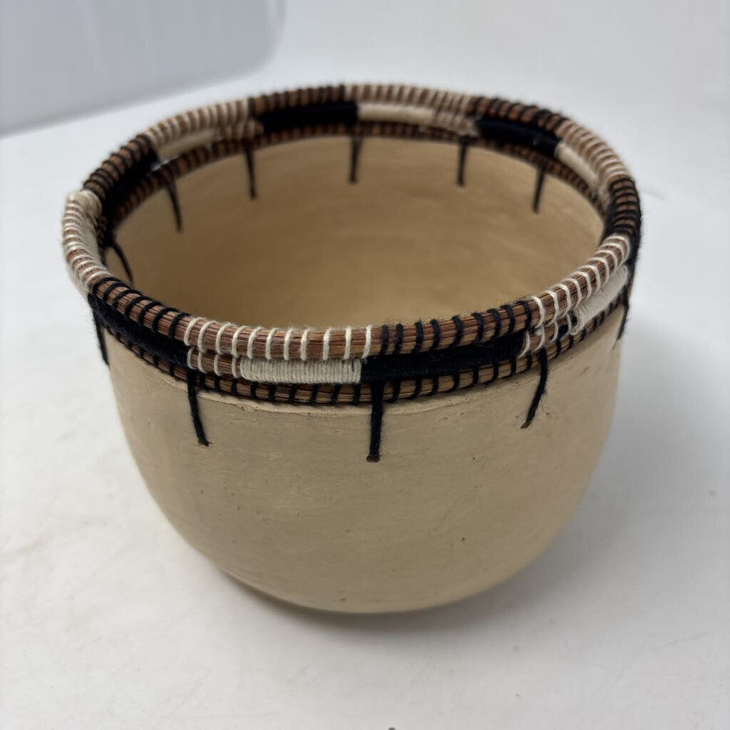 Clay Pine Needle Bowl