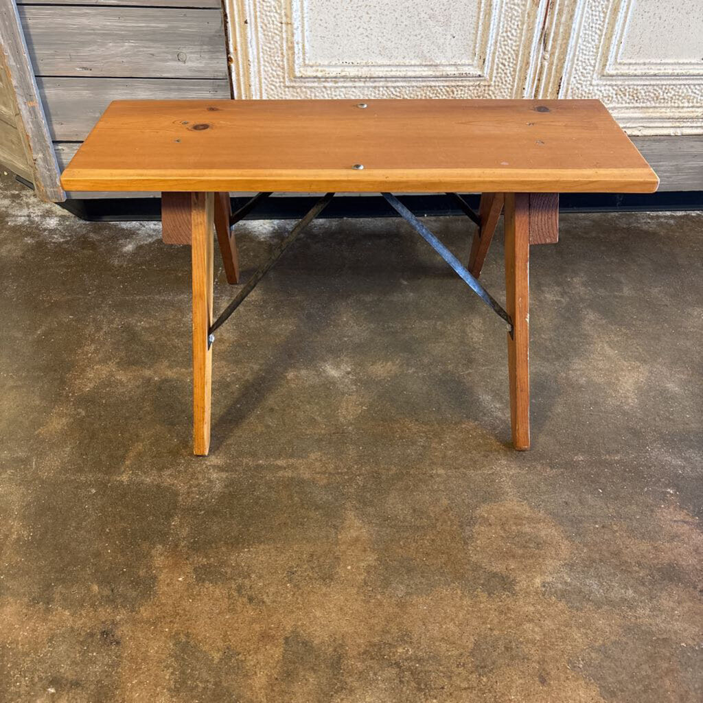Wooden Bench 30 X 11.25 X 15.5