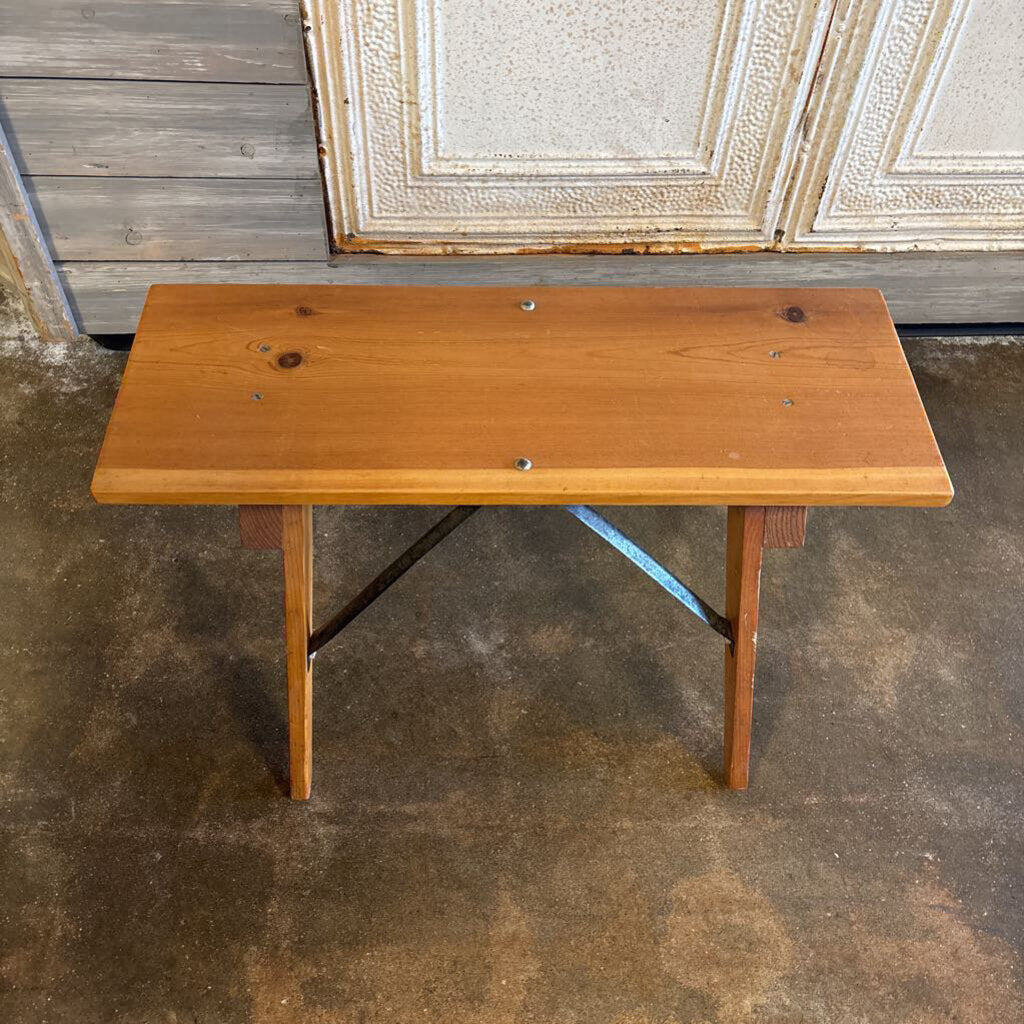 Wooden Bench 30 X 11.25 X 15.5