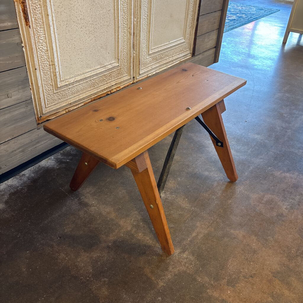 Wooden Bench 30 X 11.25 X 15.5