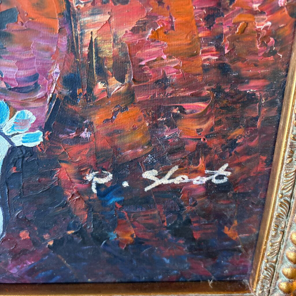 Afternoon Tea Seaside Signed R Sloot
