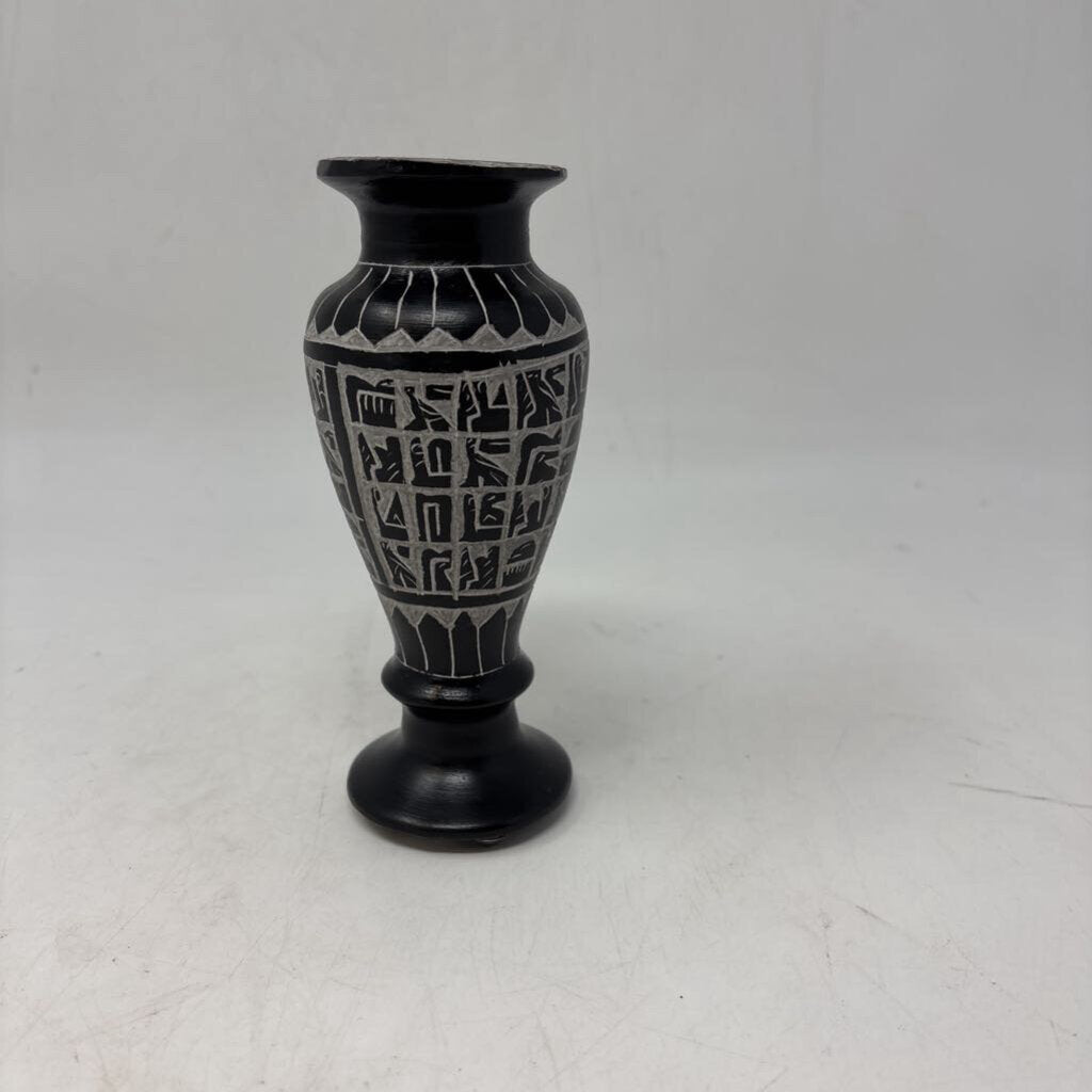 Egyptian Vase 6"H