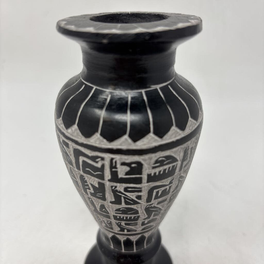 Egyptian Vase 6"H