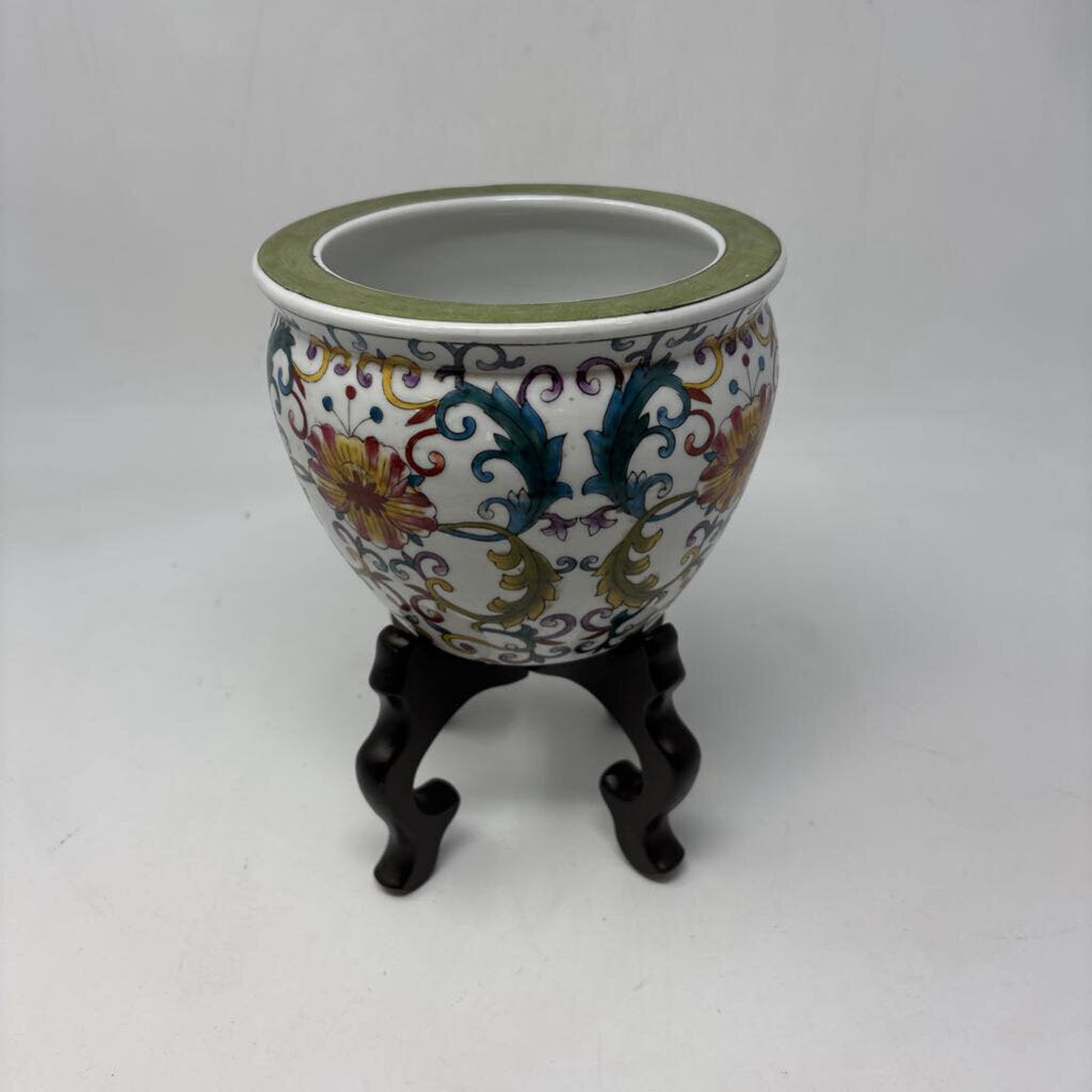 Asian Planter with Stand