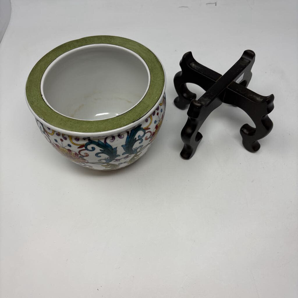 Asian Planter with Stand