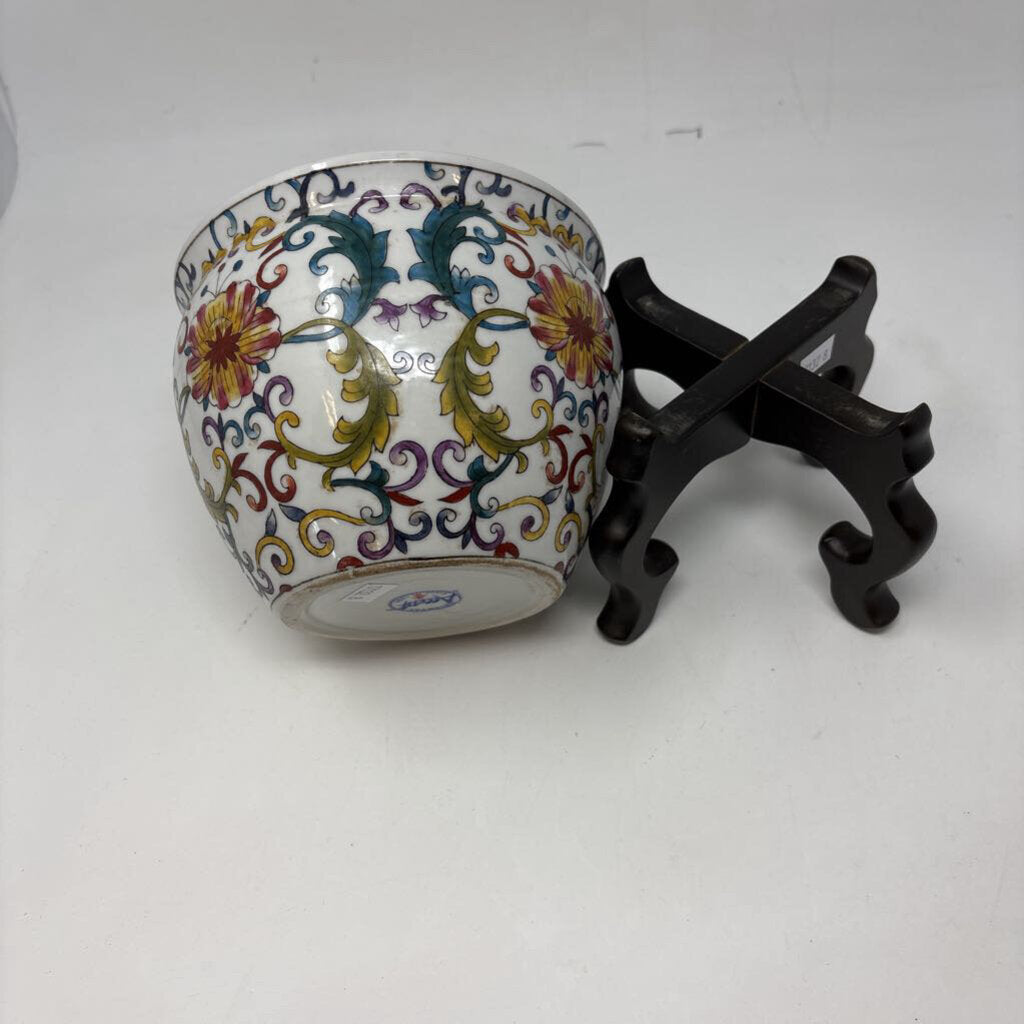Asian Planter with Stand