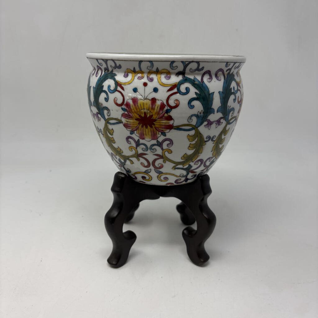 Asian Planter with Stand