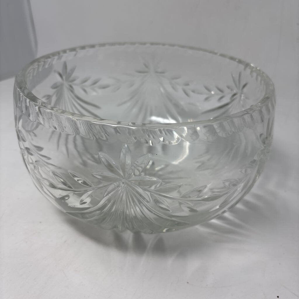 Crystal Serving Bowl