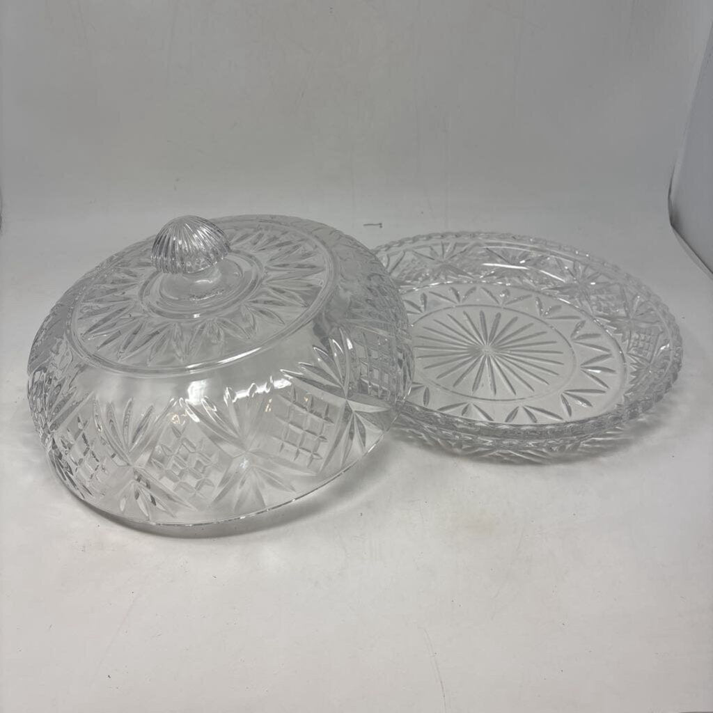 Crystal Covered Pie Dome