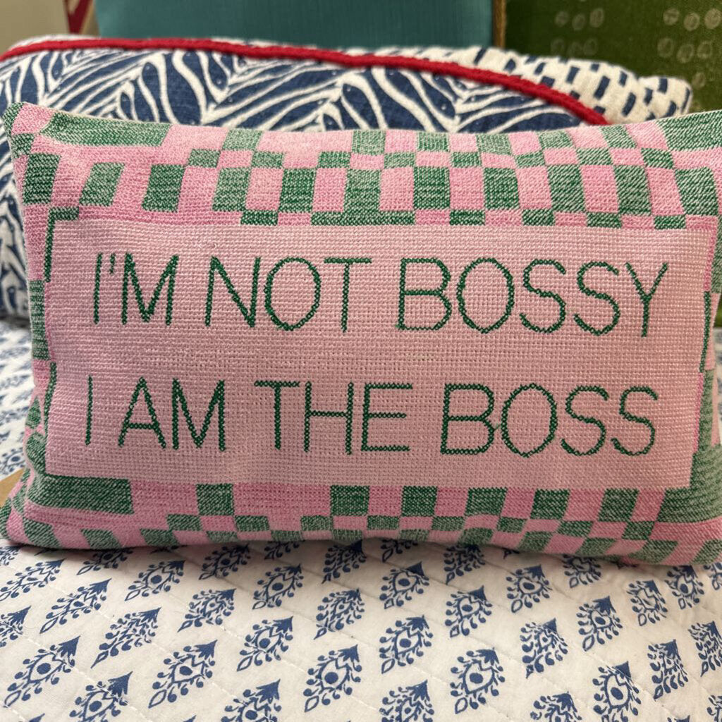 I AM NOT BOSSY