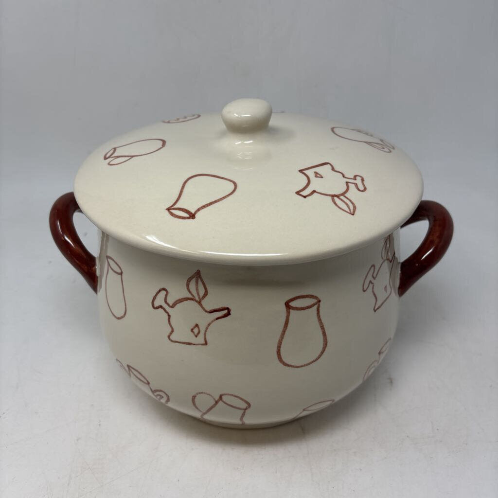 Bean Pot with Lid