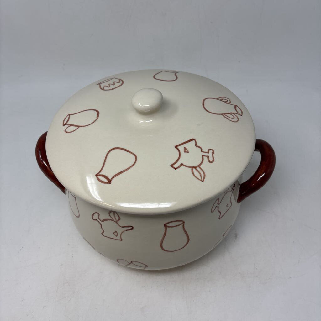 Bean Pot with Lid