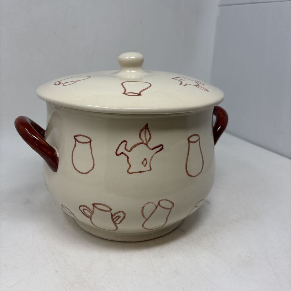 Bean Pot with Lid