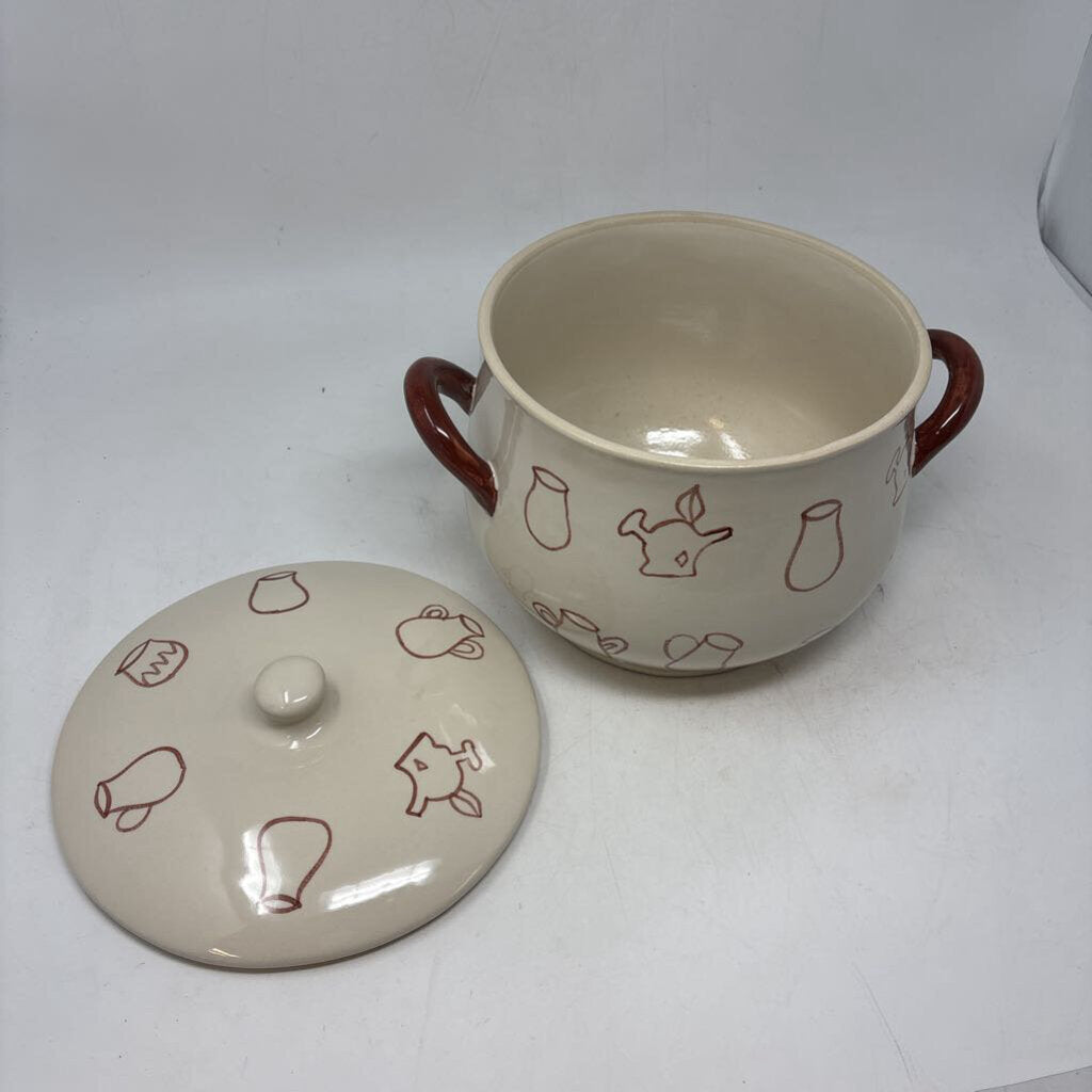 Bean Pot with Lid