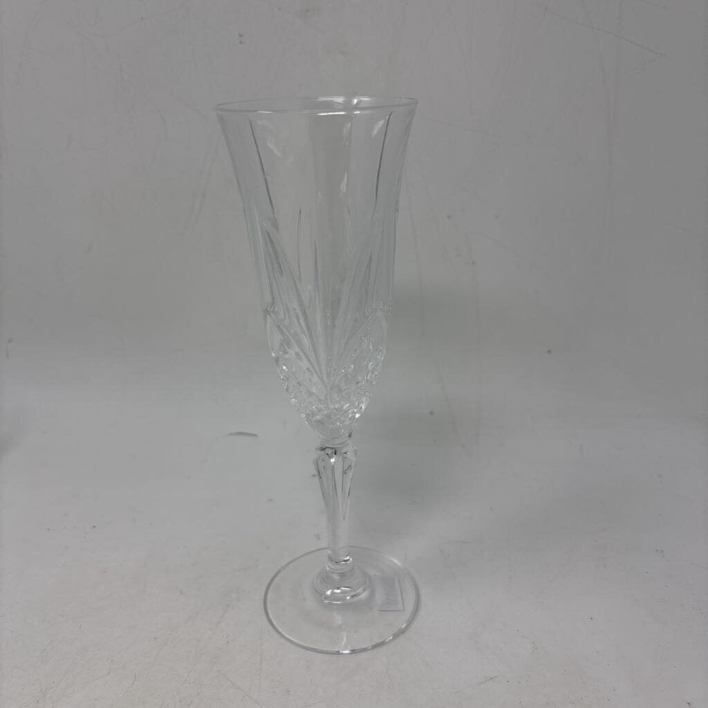 Crystal Champagne Flutes 4 PC