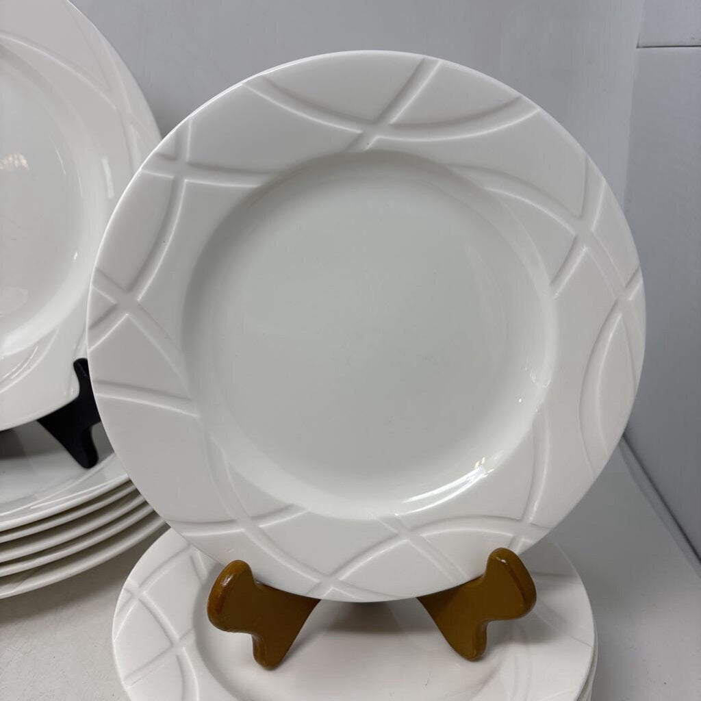 18pc White Vibe Dinnerware Set