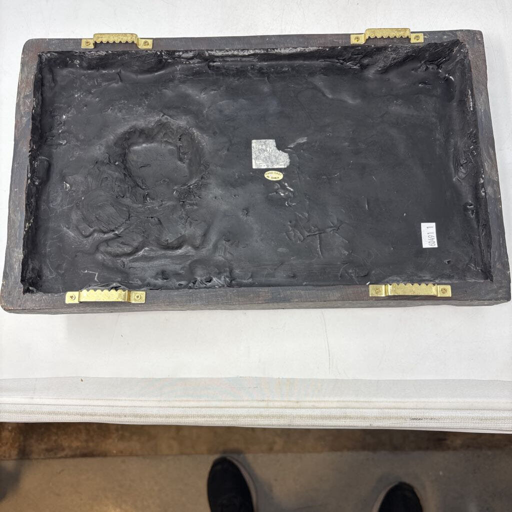 Floral Motif Hand Carved Panel