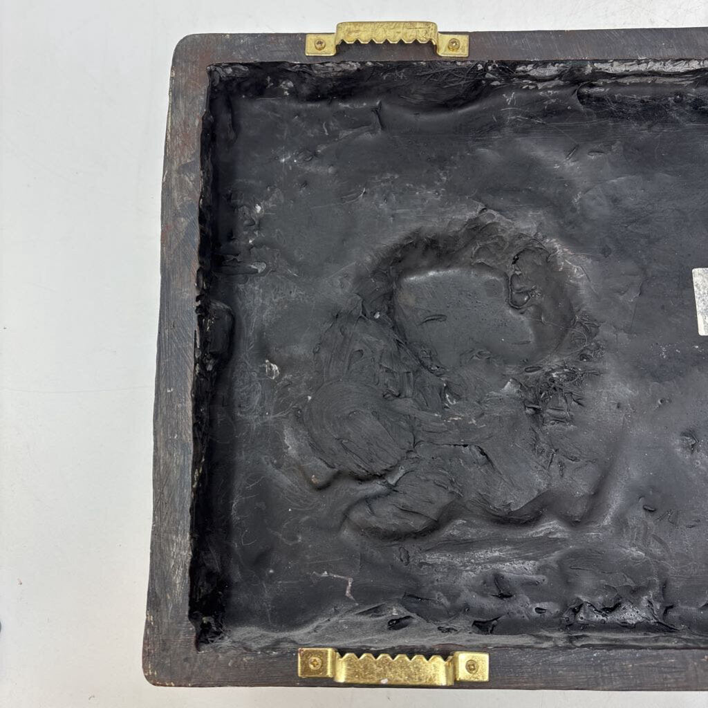 Floral Motif Hand Carved Panel