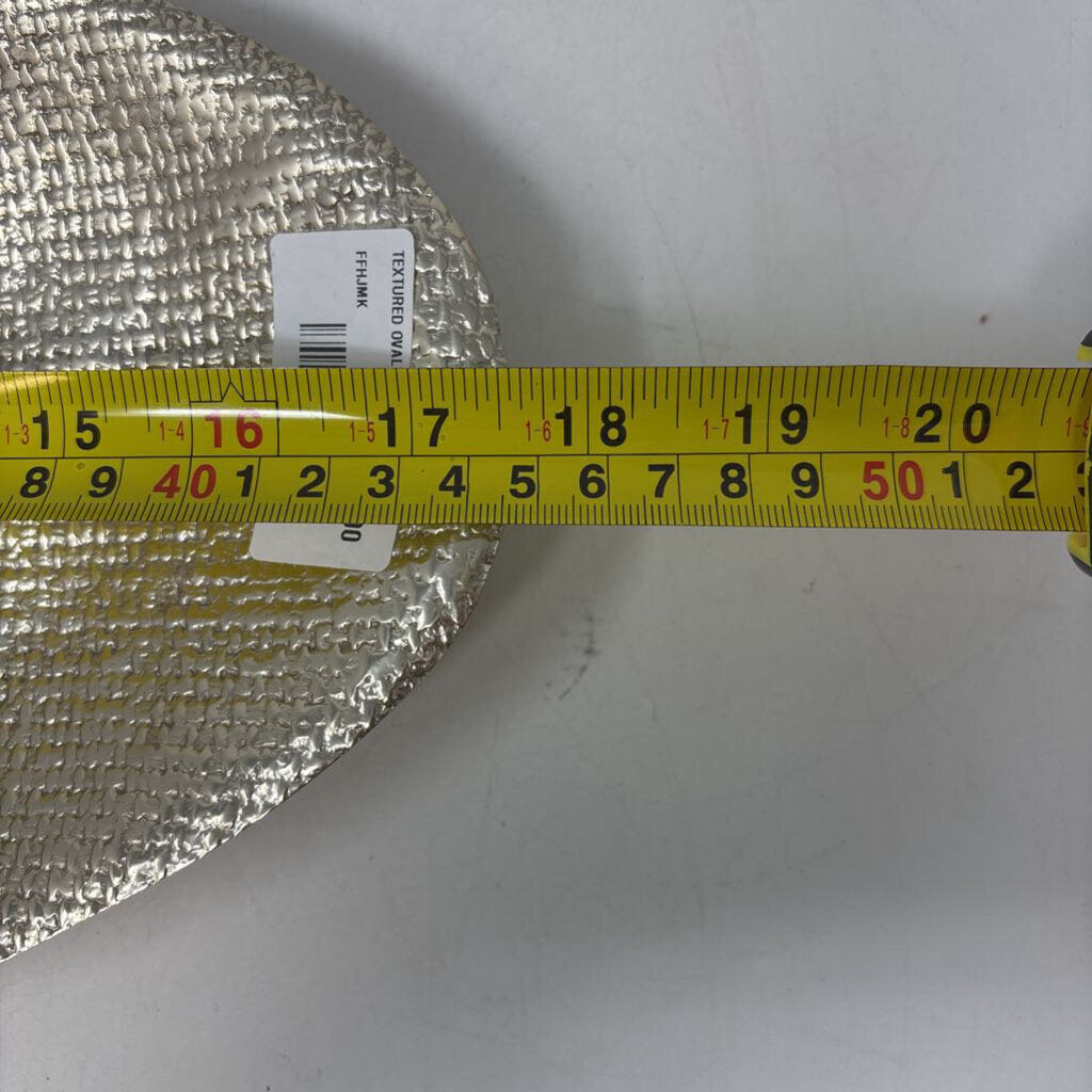 Textured Oval Tray