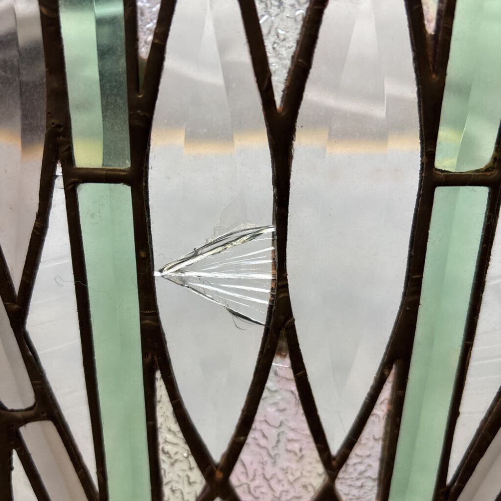 Beveled Stained Glass 36 X 8.25