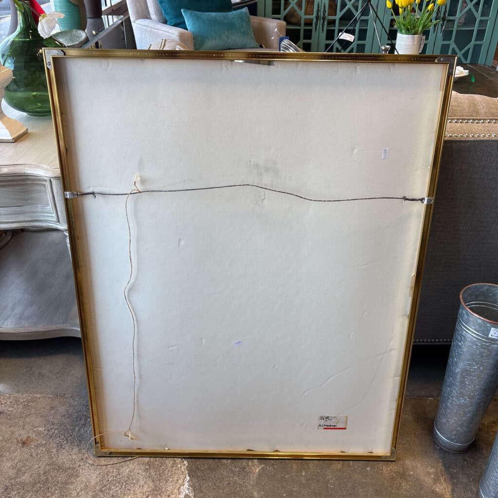 Daffodils Numbered 6/40 Lowell Nesbitt 1980 Serigraph