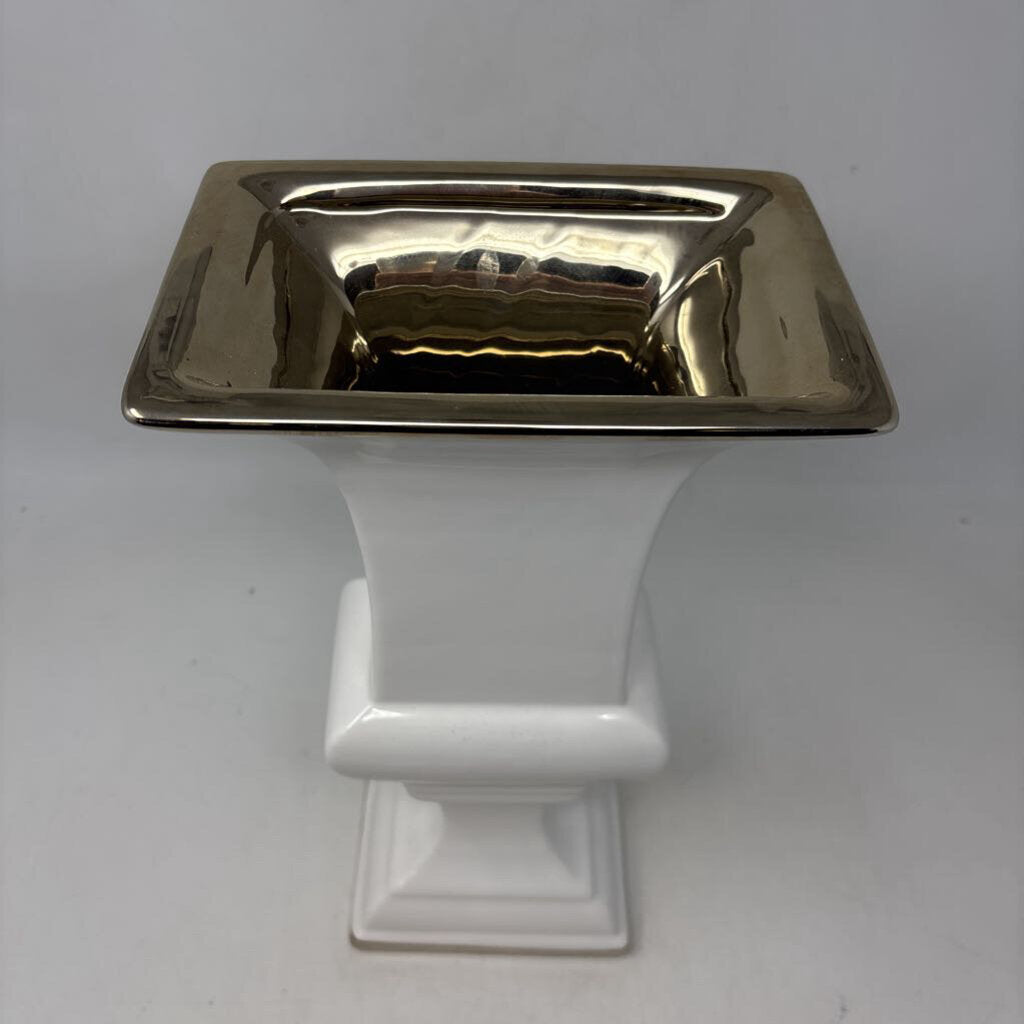 Urn Shaped Pedestal Vase 13.5"H