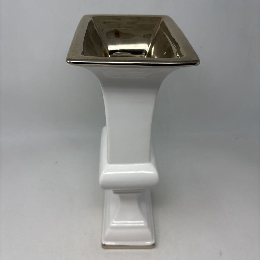 Urn Shaped Pedestal Vase 13.5"H