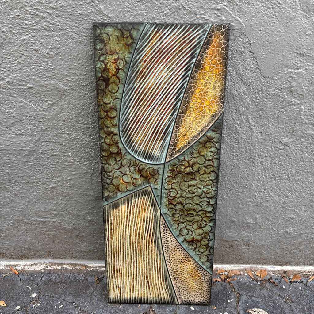 Abstract Metal Art 15.5 X 39