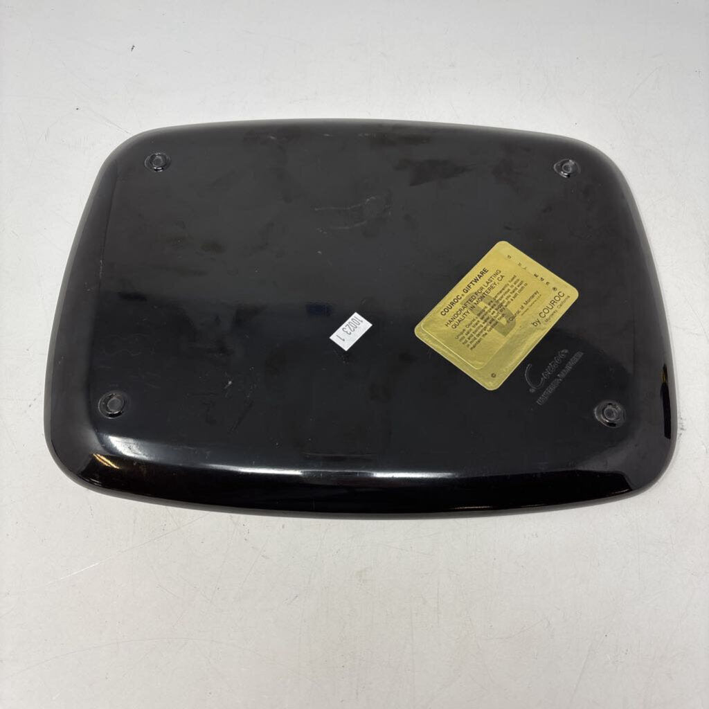 Couroc of Monterey Inlaid Owl Platter