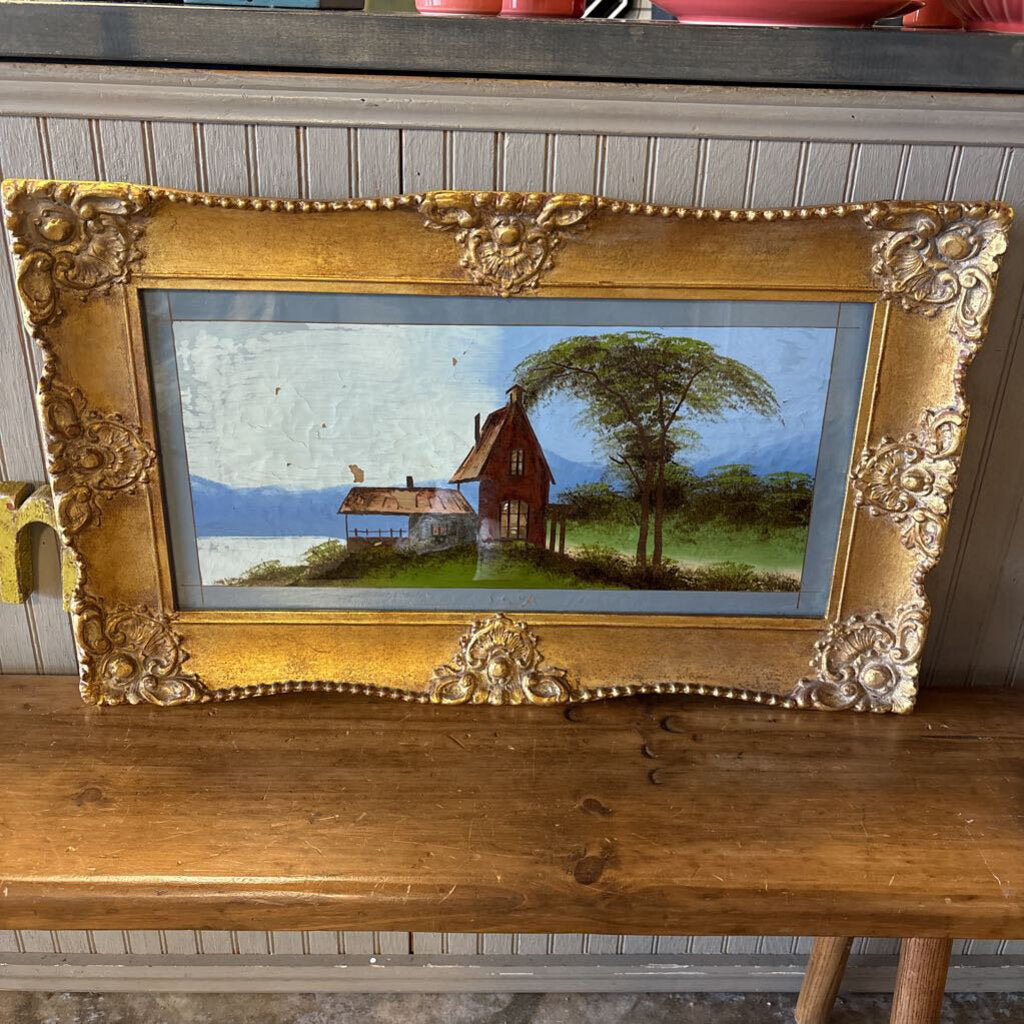 Reverse Painting Asian Art