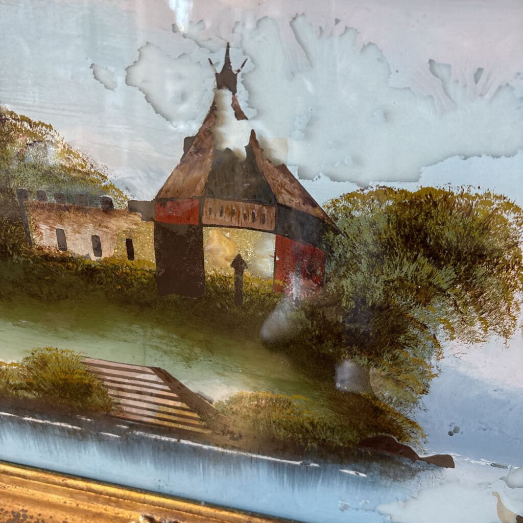 Reverse Painting Asian Art