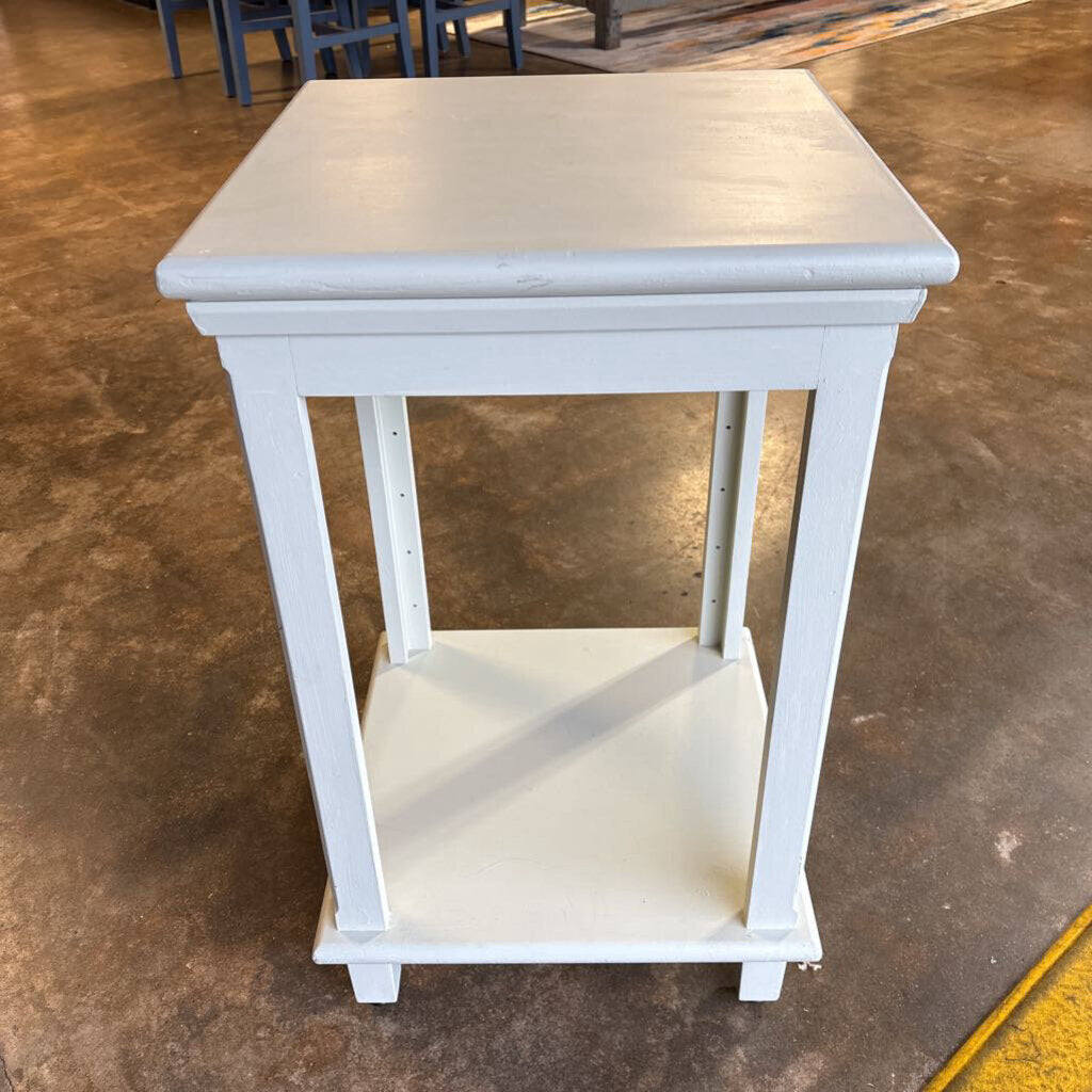 Painted Accent Table 18 X 18 X 30