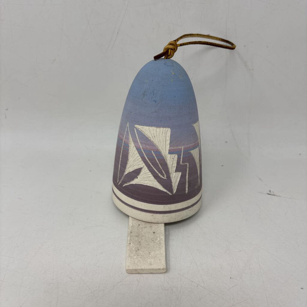 Navajo Pottery Wind Chime Signed