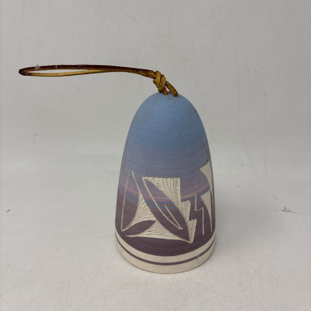 Navajo Pottery Wind Chime Signed