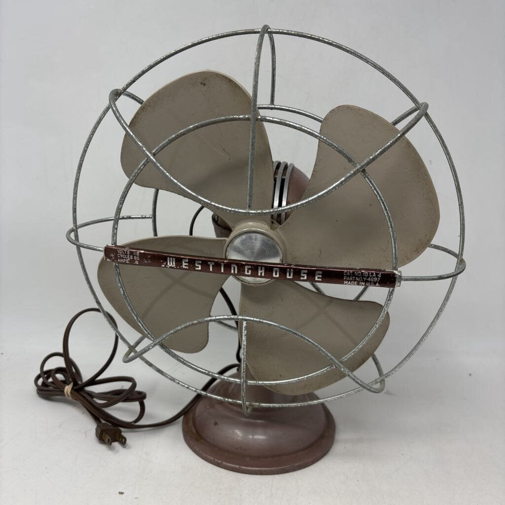 Vintage Westinghouse Desk Fan
